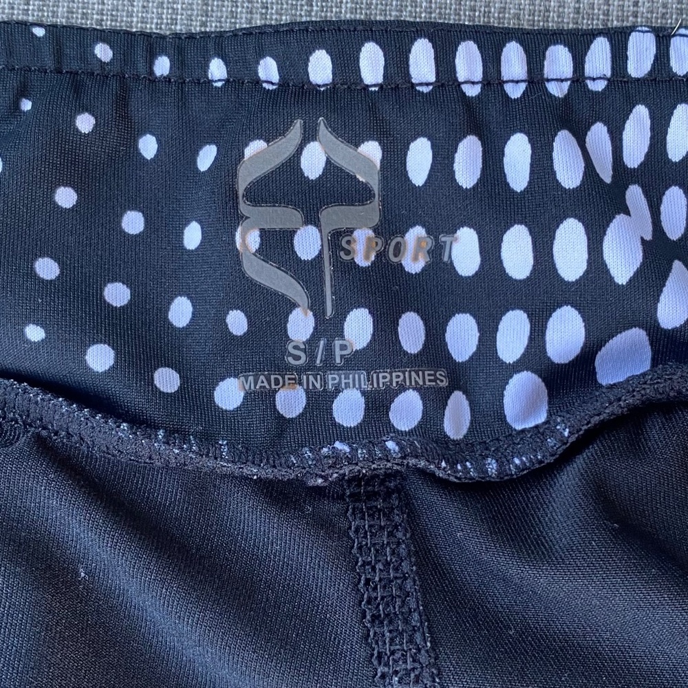 EP Pro Skort Black Geometric Shorts Sport Tennis Golf Active Athletic Sz S/P - Picture 8 of 8